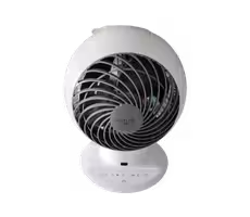 IRIS Woozoo Globe Multi-Directional 5-Speed Fan, White